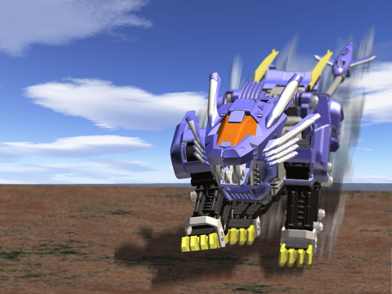 blade liger running