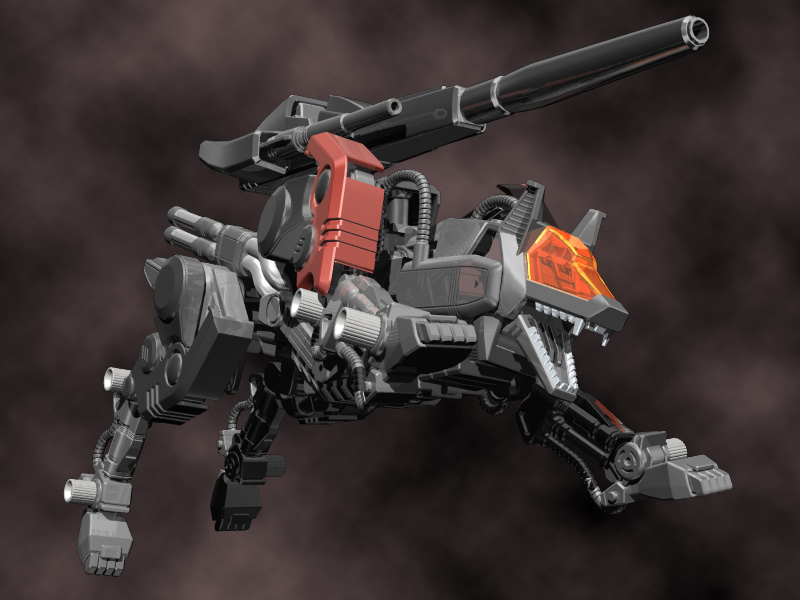 irvine's command wolf running
