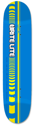 powell blue brite lite flames 3 deck