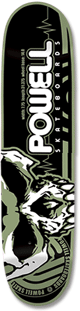 powell green skull deck